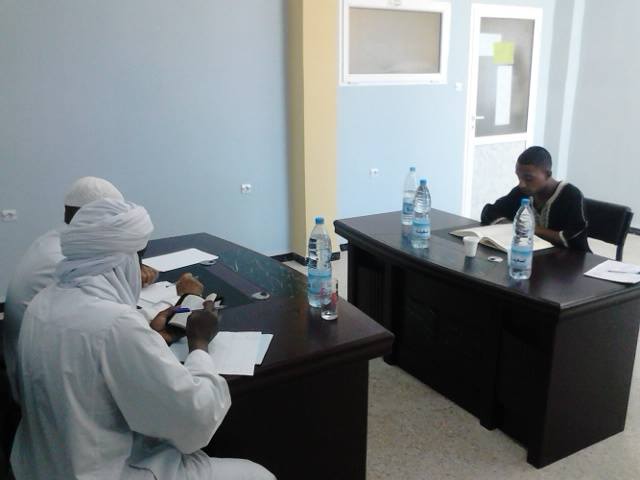 جانب من التصفيات الولائية لمسابقة تاج القرآن الكريم 2014