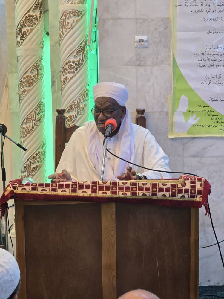 الدرس الإيماني لمدير الشؤون الدينية :الأُسْتَاذُ عَبْدُ الحَيِّ أَسْبَاغُو